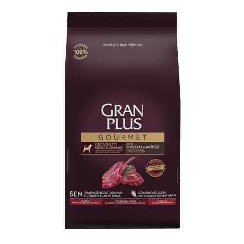 Gran Plus Gourmet Perro Mediano Y Grande Sabor Cordero & Arroz 15KG image number null