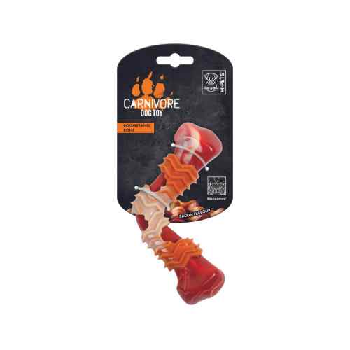 Carnivore Juguete Boomerang Hueso Aroma Tocino, , large image number null