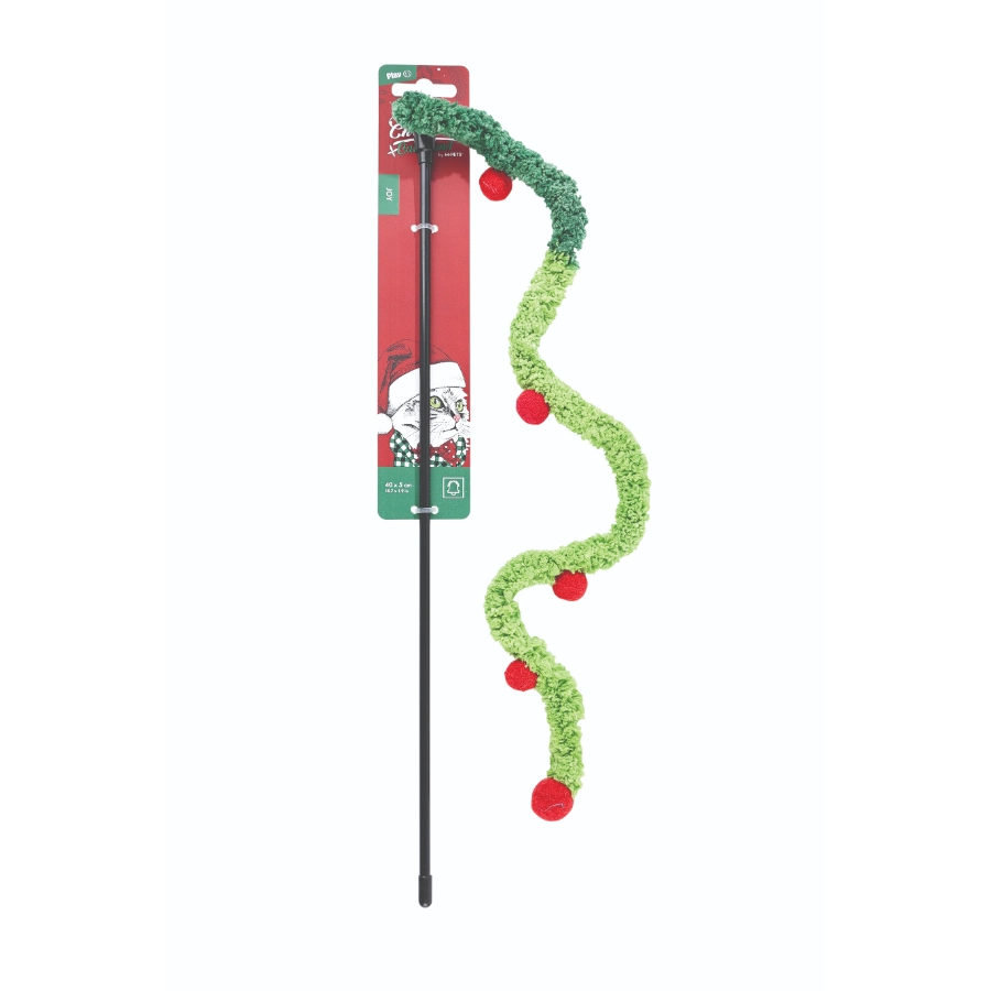 Christmas Colorful  Cat Teaser - Varita Gato