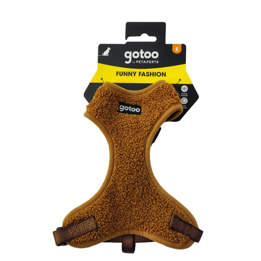 Gotoo! Arnés Funny Fashhion Teddy Marrón, , large image number null
