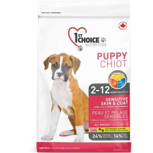 Liqui Vencimiento Corto 1St Choice Puppy 14 Kgs (Cordero Y Arroz Integral), , large image number null