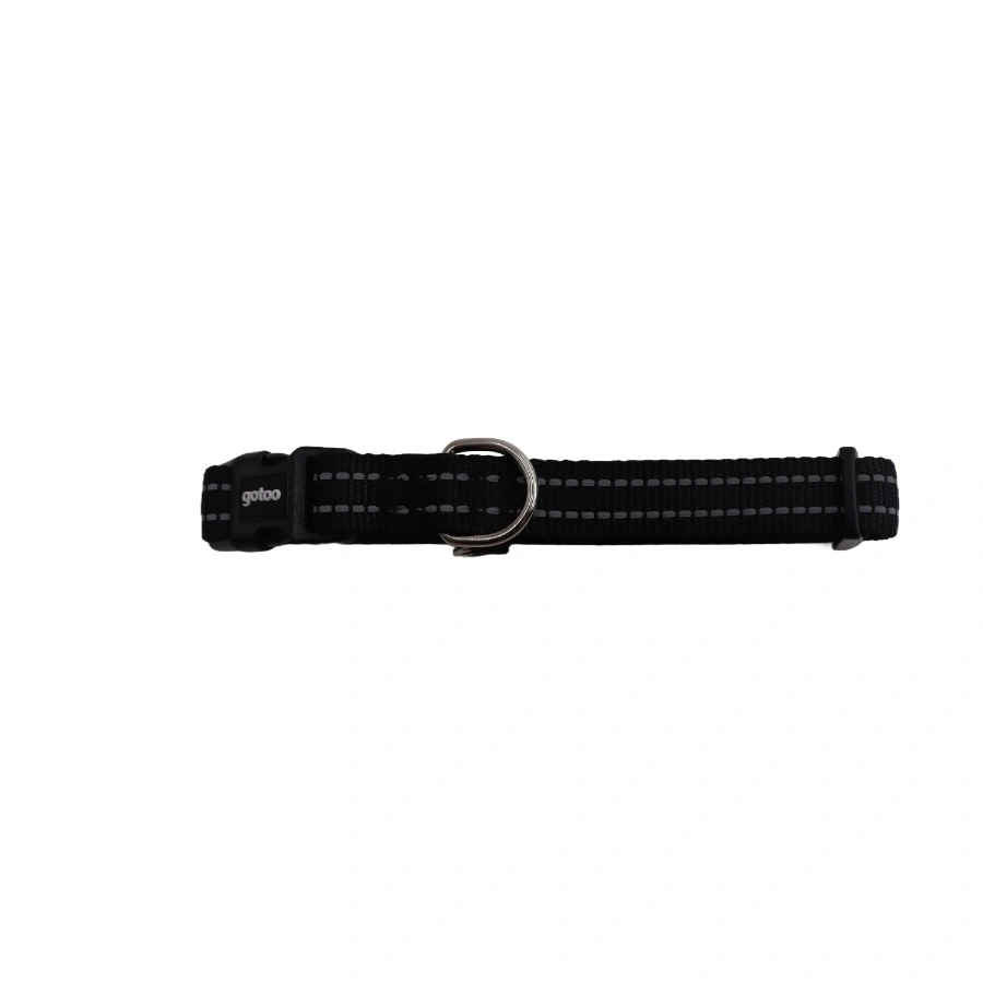Gotoo! Collar Reflectante Premium Negro, , large image number null