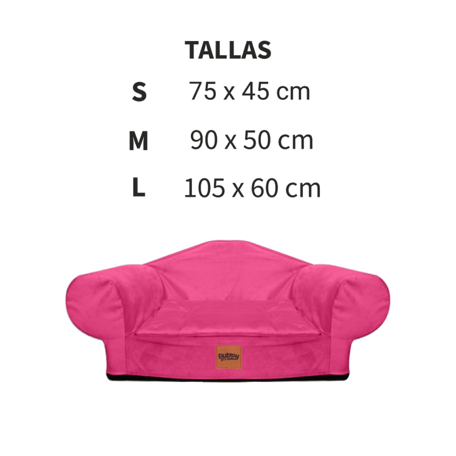 Cama sillón buggy color fucsia, , large image number null