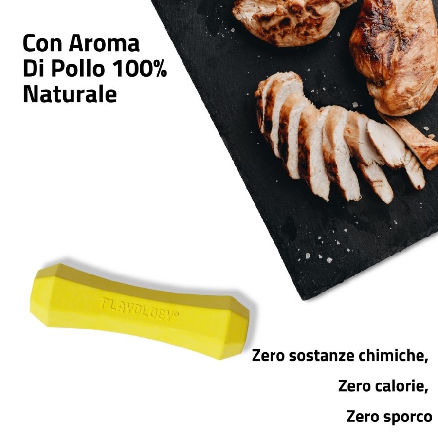 Playology Palo para masticar con aroma a pollo, , large image number null