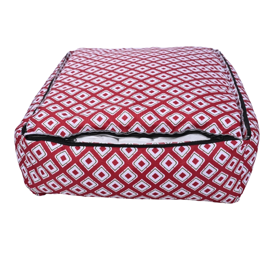 Leeby Dog Premium Teflon Bed Red, , large image number null