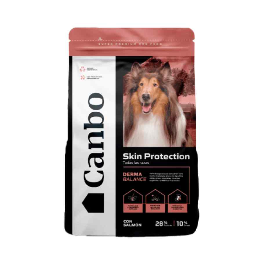 Canbo Dog Skin Protection Con Salmon T.Rz Ad Alimento Seco Perro