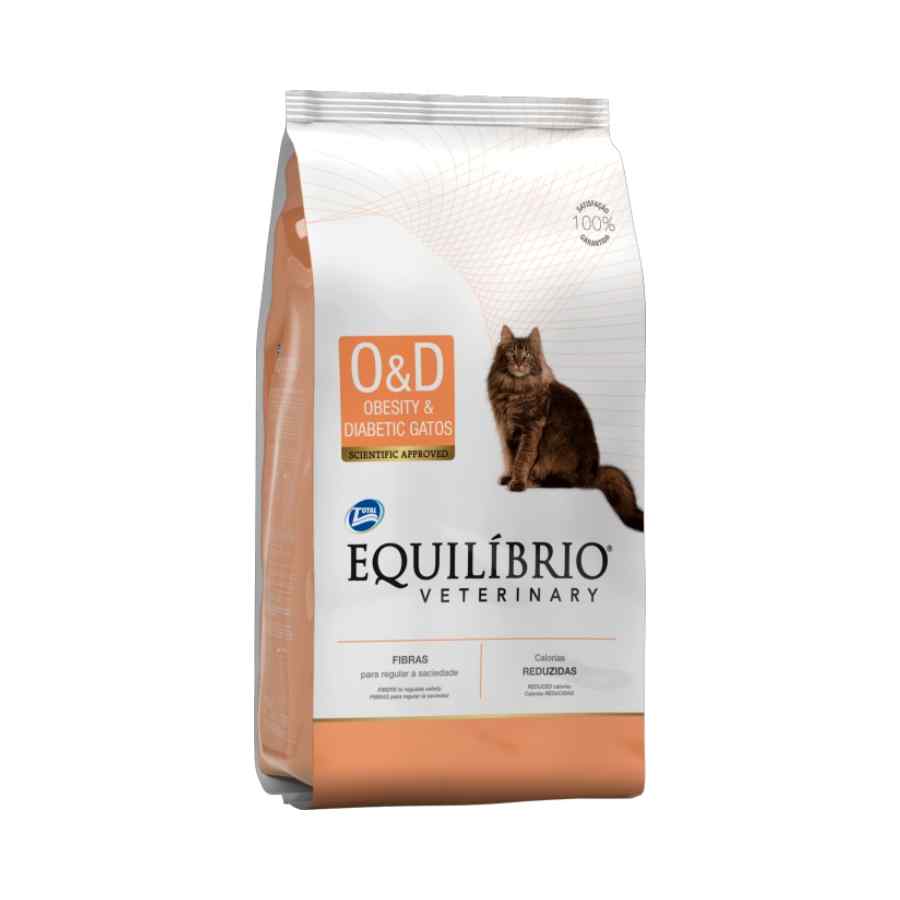 Equilibrio Veterinary Cat Obesity & Diabetic - Od - Obesidad Y Diabetes 2 Kg