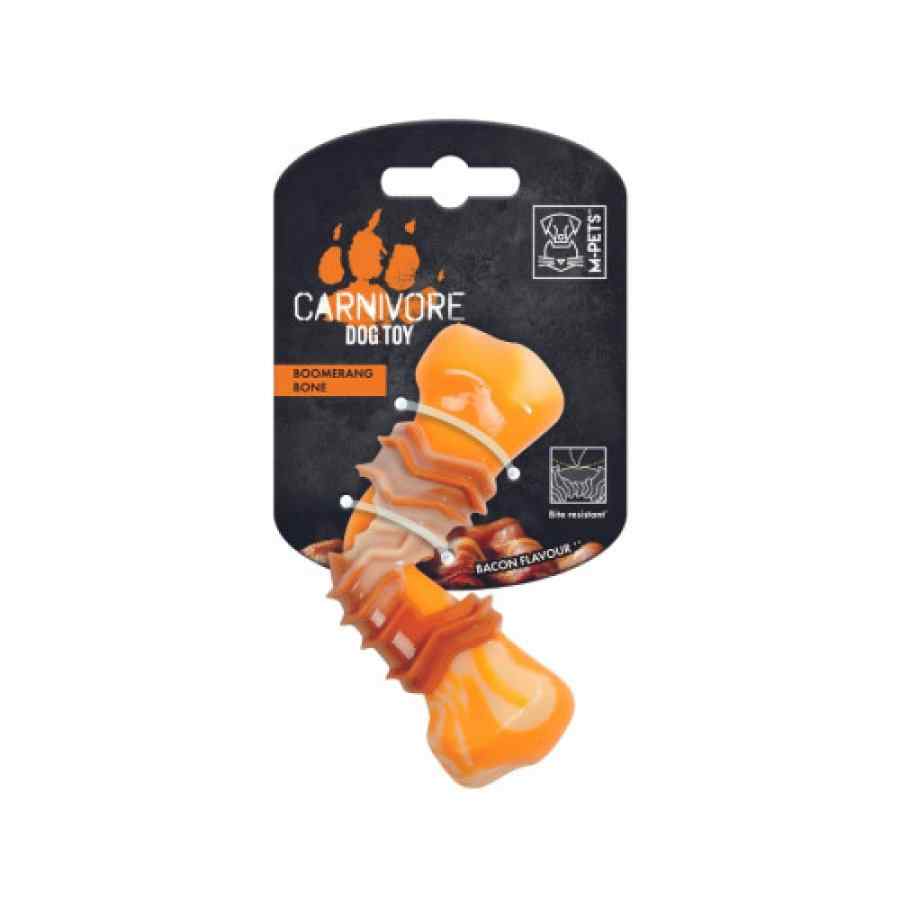 Carnivore Juguete Boomerang Hueso Aroma Tocino, , large image number null