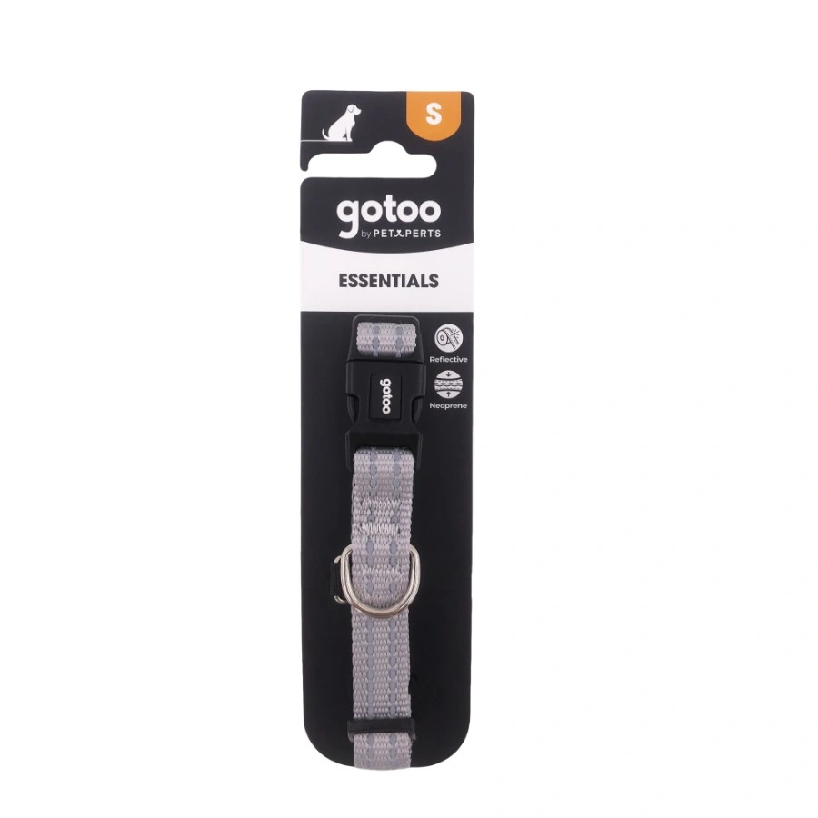 Gotoo! Collar Reflectante Premium Gris, , large image number null