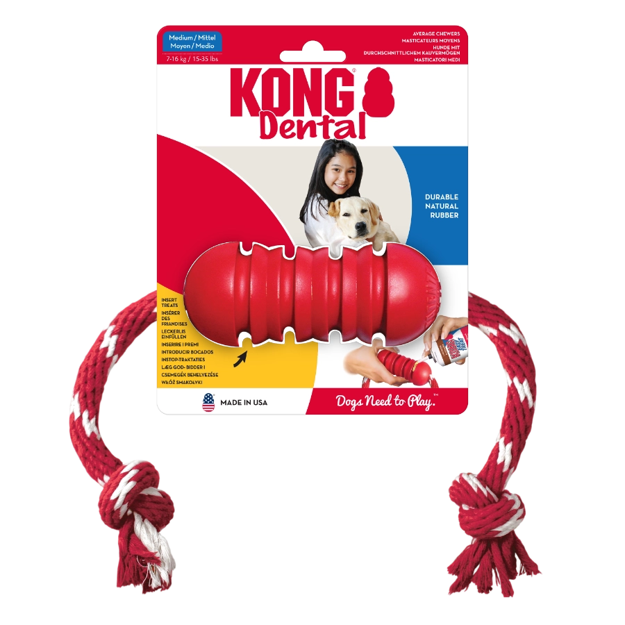 Kong Dental W/Rope Md
