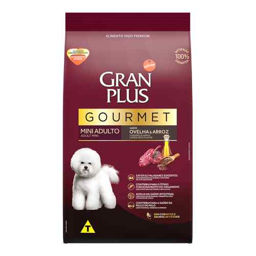 Gran Plus Gourmet Perro Mini Y Pequeño Sabor Cordero & Arroz 1KG image number null