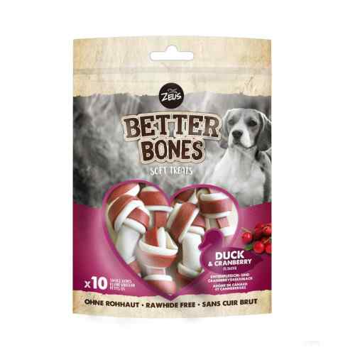 Zeus Better Bones Pato Y Cranberry 7.5 Cm, 10pk, , large image number null