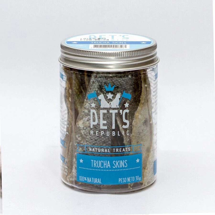 Pet's Republic Trucha Skins Piel De Trucha Deshidratada 30 Gr, , large image number null
