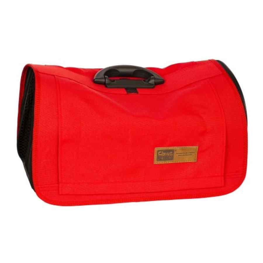 Claws & Paws Transportador De Tela Talla 4 Rojo, , large image number null