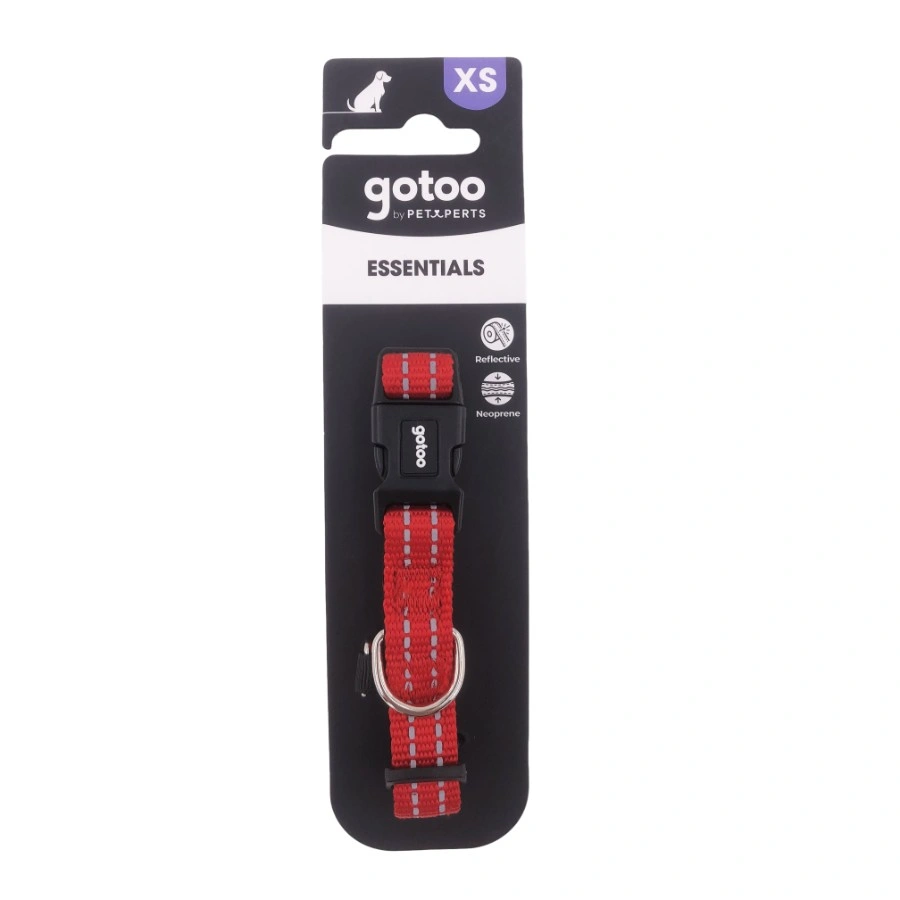 Gotoo! Collar Reflectante Premium Rojo, , large image number null