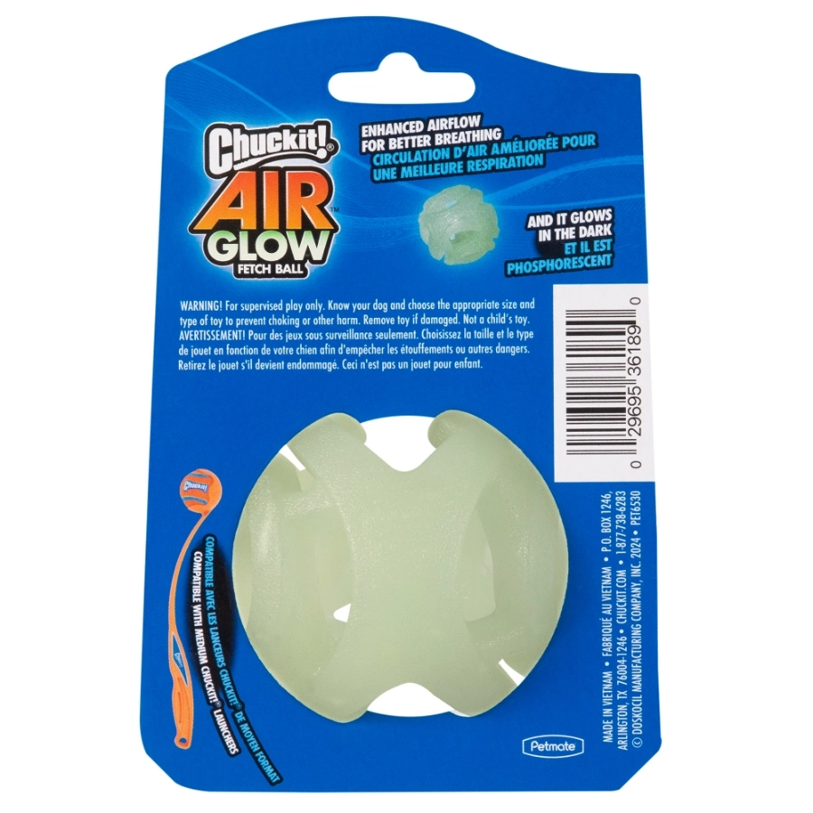 Chuckit! Pelota Ci Max Glow Air Fetch, , large image number null