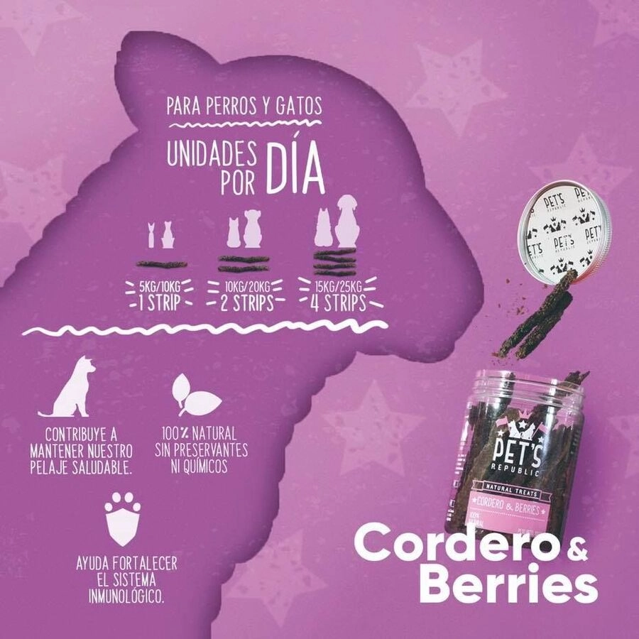 Snack Pet's Republic Cordero y Berries, , large image number null