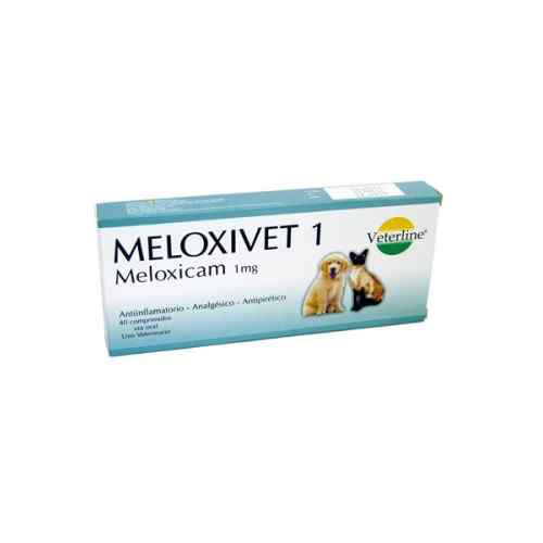 Meloxivet / Meloxicam 1mg Analgesico/Antiflamatorio (C: Caja V:Blister), , large image number null