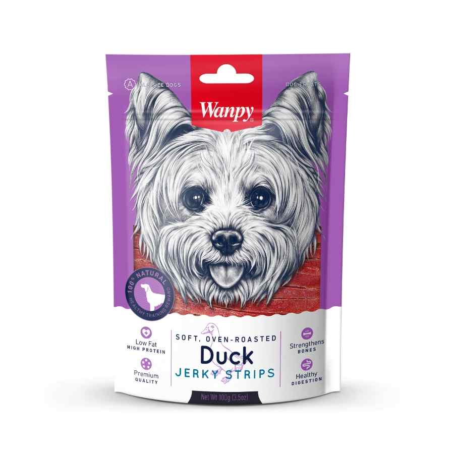 Soft Duck Jerky Strips (Suaves Tiritas de Pechuga de Pato)