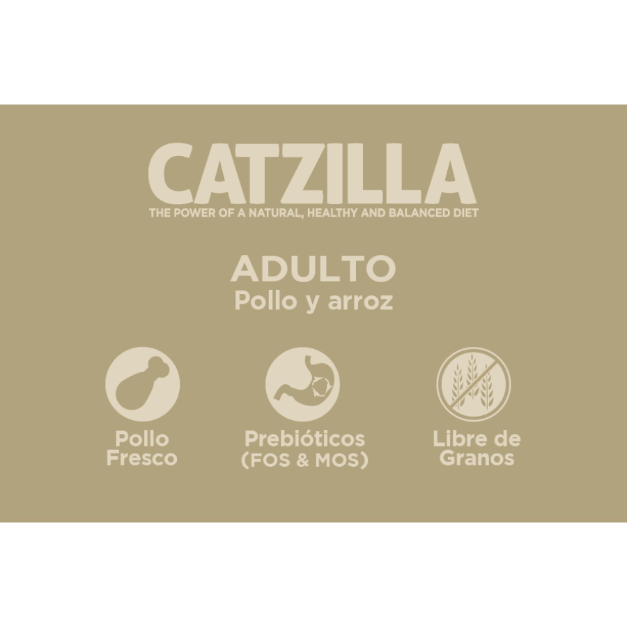 Catzilla grain free fresh chicken, , large image number null