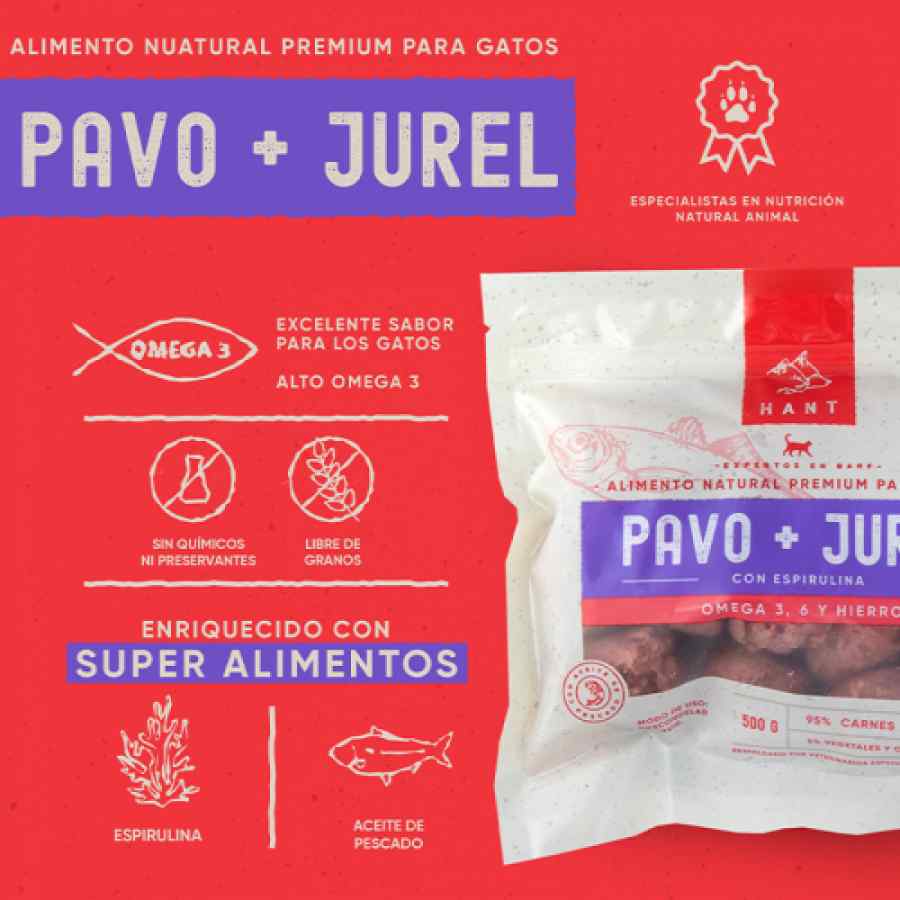 Hant Gato: Pavo + Jurel Gato 500 g, , large image number null