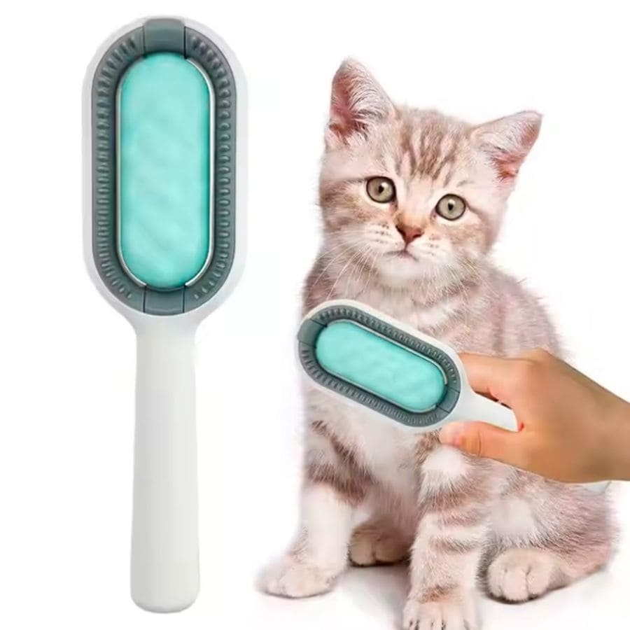 Accecan Cepillo extractor de pelo y masajeador