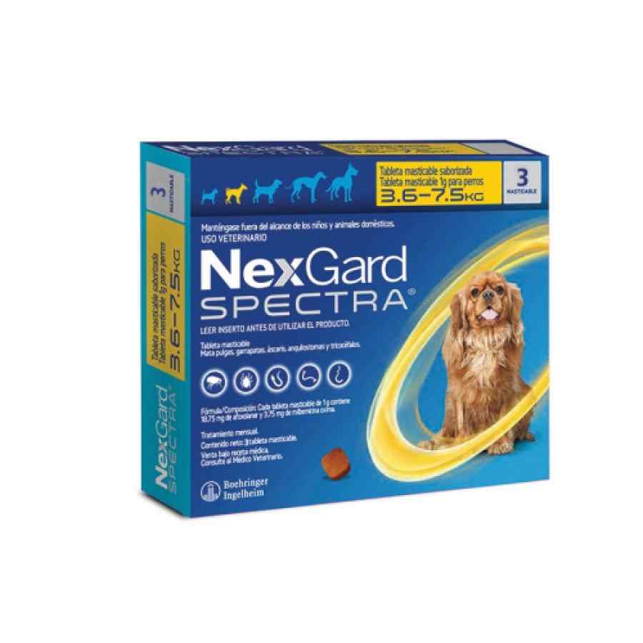 Nexgard Spectra S X 3 Tab (3.5 7.5 Kg), , large image number null