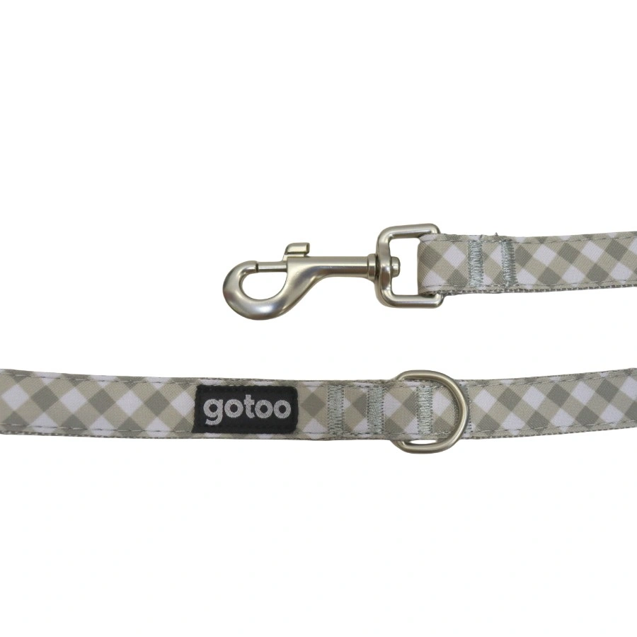 Gotoo! Correa Trendy Gris Vichy Mediana, , large image number null