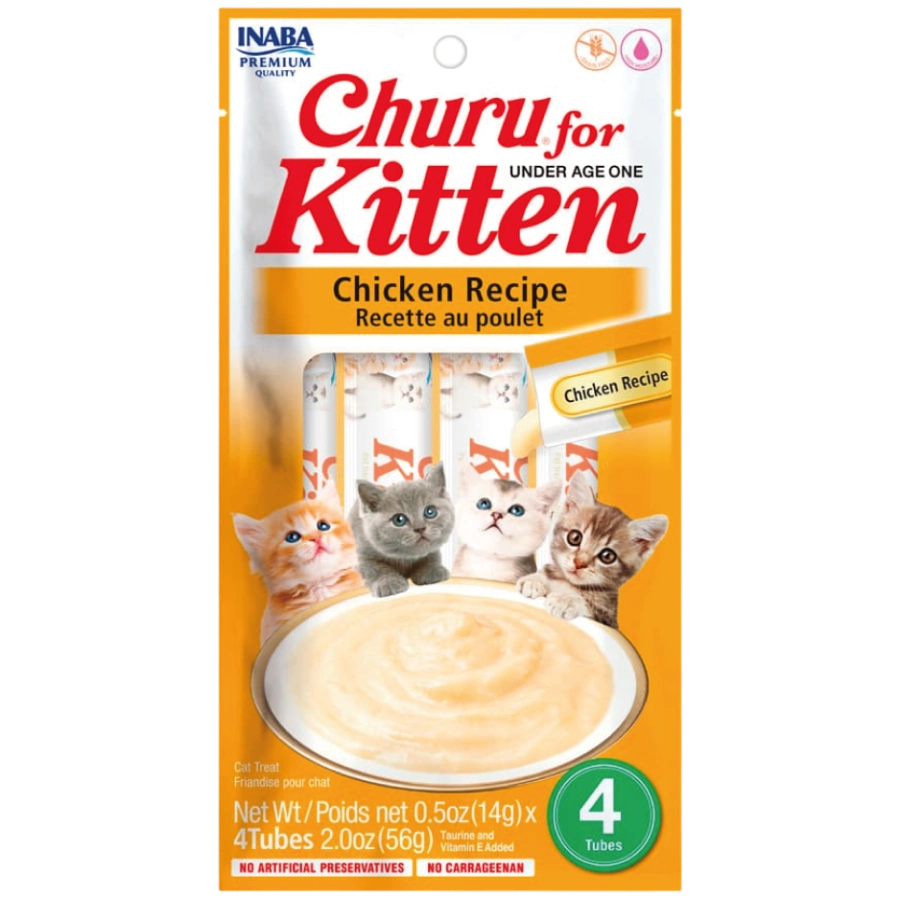 Churu Gatitos Pollo 4 Unidades