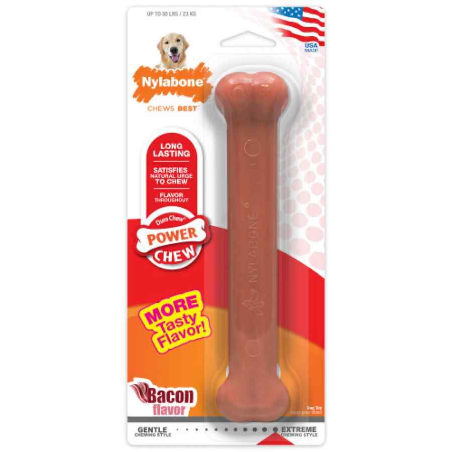 Nylabone Hueso Dental Masticable, Sabor Tocino