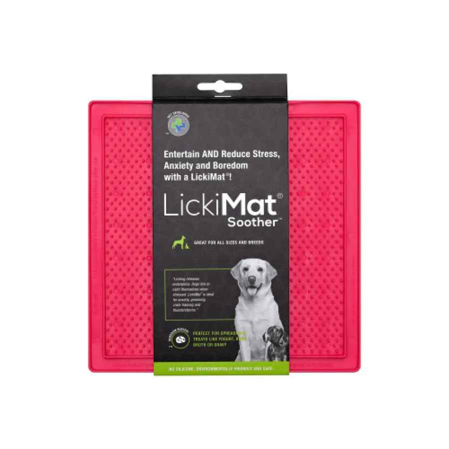 Lickimat Soother Pink Dog