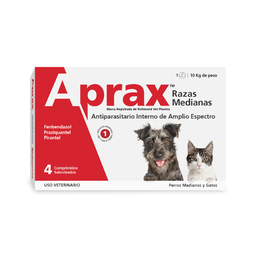 Richmond Suplemento Perro Y Gato Aprax (4 Comprimidos), , large image number null