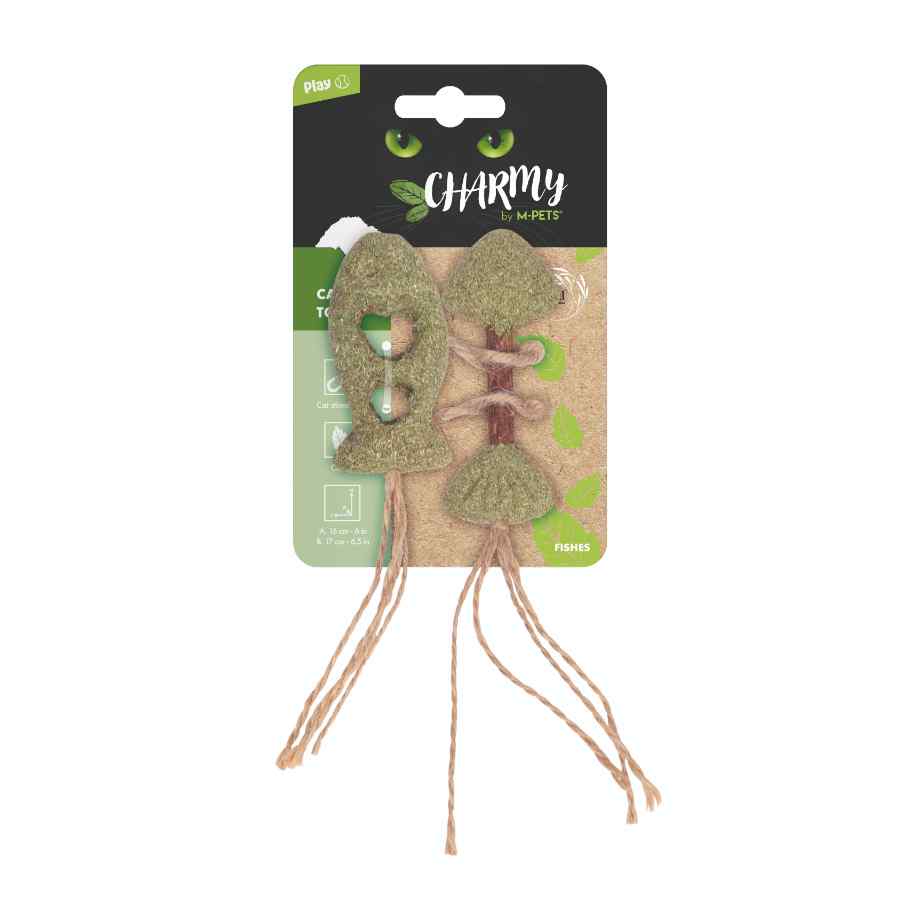 Mpets Charmy Juguete Catnip Peces, , large image number null