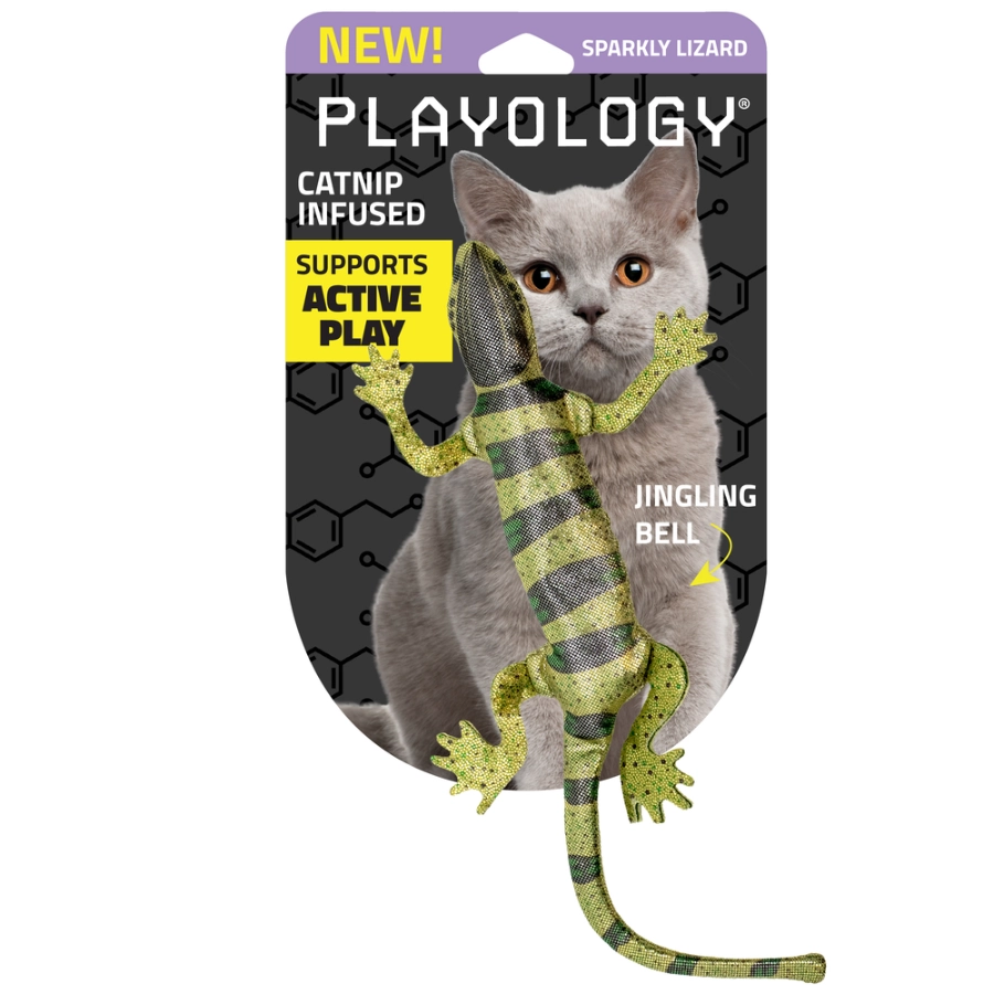 Playology Gato Lagartija Brillante