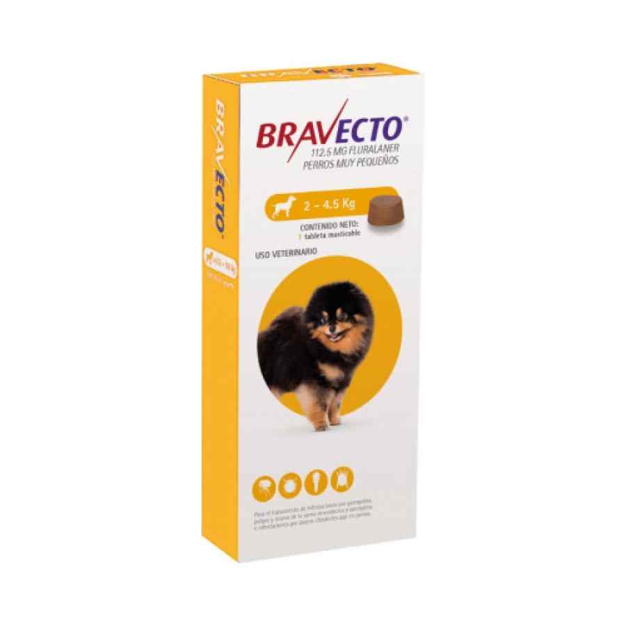 Bravecto 112.5mg para Perro 2 a 4.5kg 1 Tab.