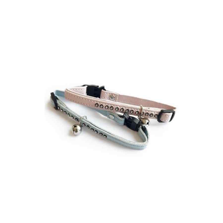Jewels collar gato rosado o celeste, , large image number null
