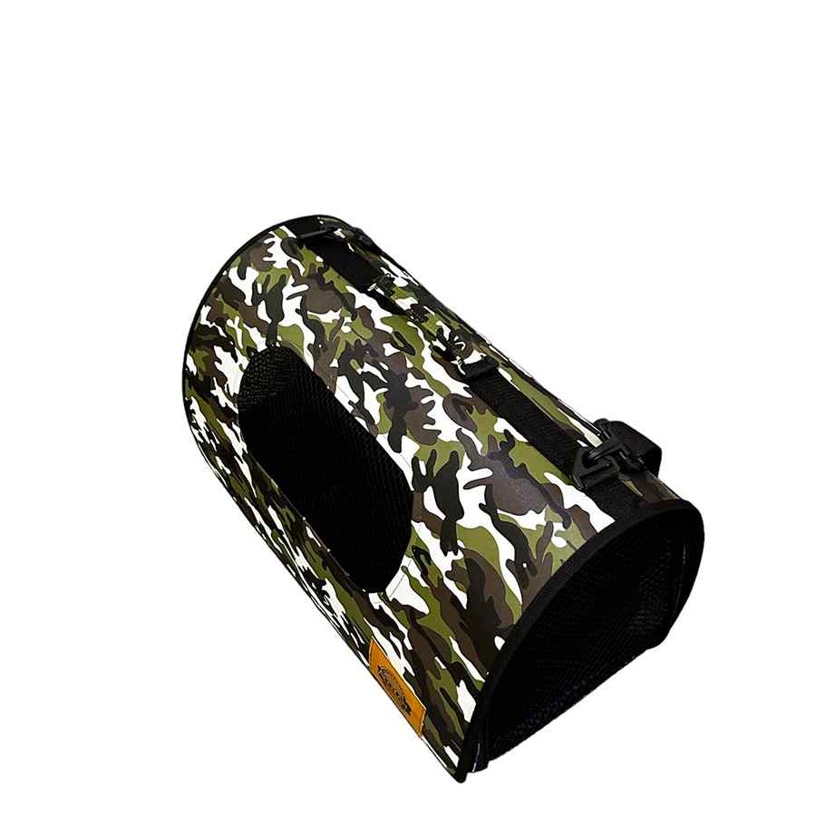 Accecan Transportador De Cuerina Militar, , large image number null