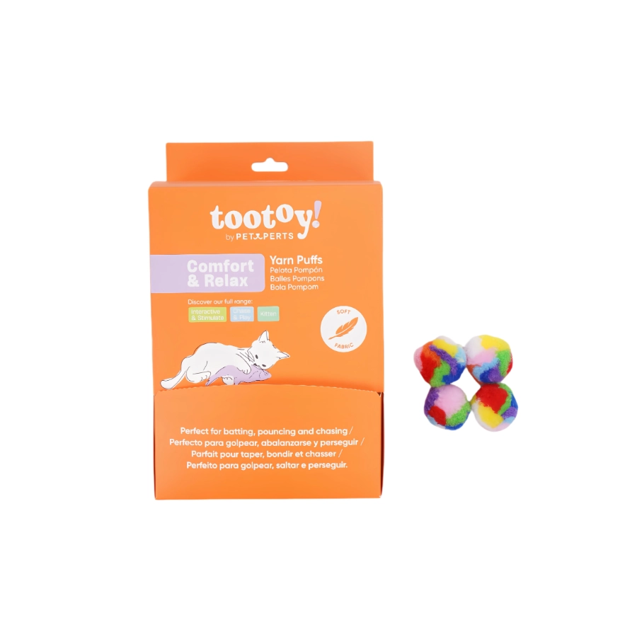 Tootoy! Comfort&Relax Yarn Puffs Balls, , large image number null