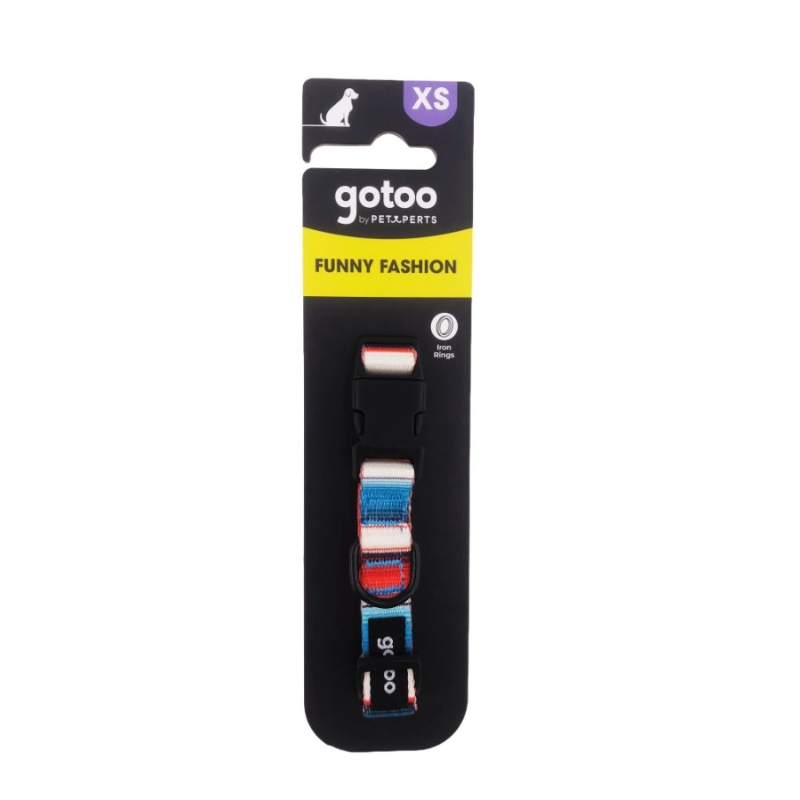 Gotoo! Collar Funny Fashhion Rayas Multicolor, , large image number null