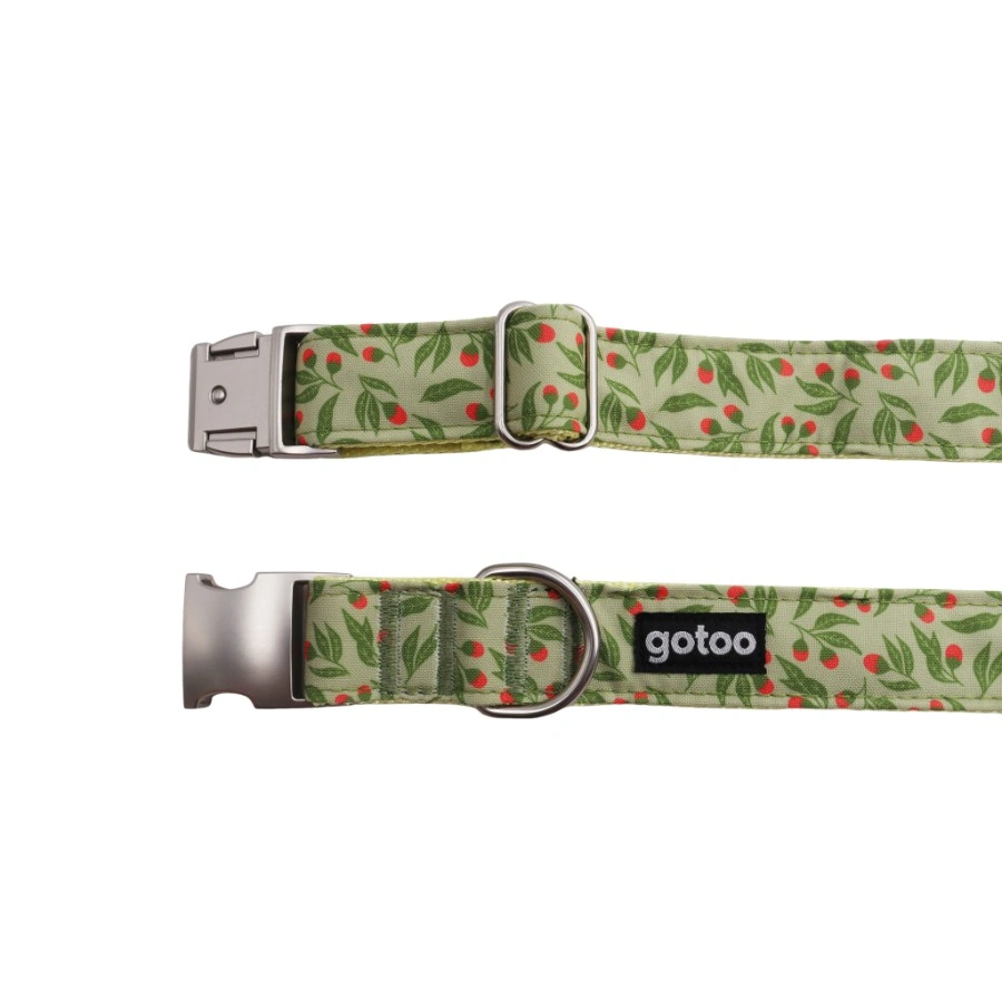 Gotoo! Collar Trendy Verde Floreado, , large image number null