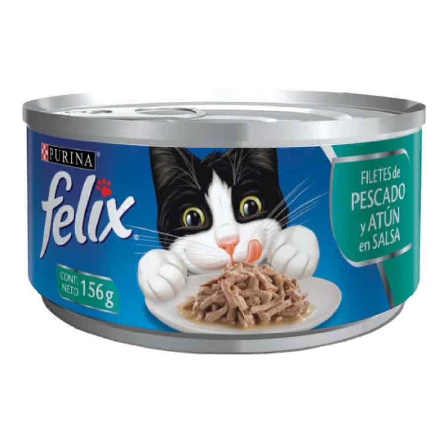 Felix Savory Shreds Filete de Pescado y Atún 156 g, , large image number null