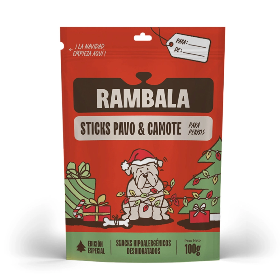 Rambala Treats Navidad Pavo Y Camote, , large image number null
