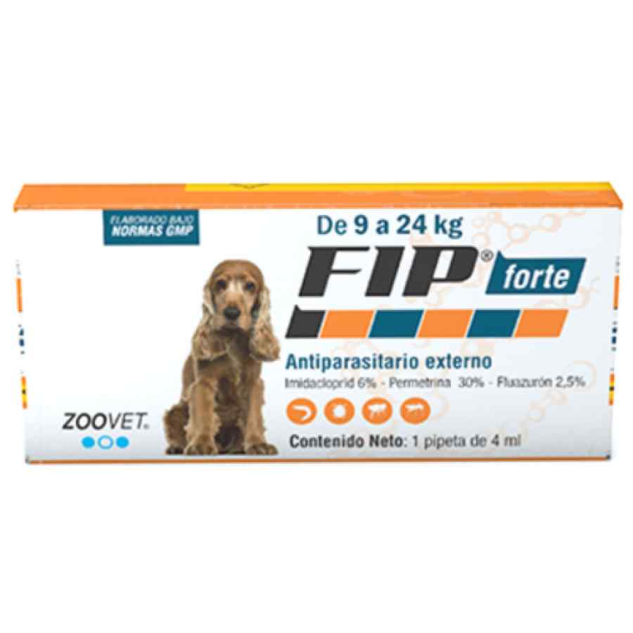 F.I.P. FORTE Para perros de 9 a 24 kg Pulguicida y garrapaticida image number null