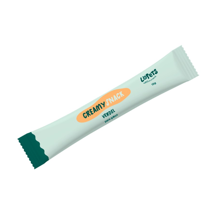 Lopets Creamy Snack Para Gatos - Verdel x 60 G (4x15g), , large image number null
