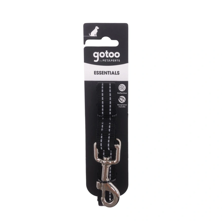 Gotoo! Correa Reflectante Premium Negra 2.0Cm*120Cm, , large image number null