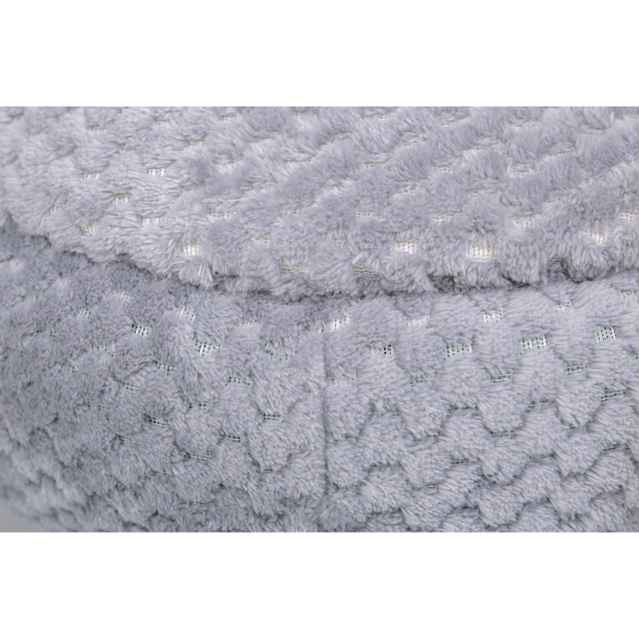 Leeby Cuna Gris y Blanco con Juguete para gatos, , large image number null