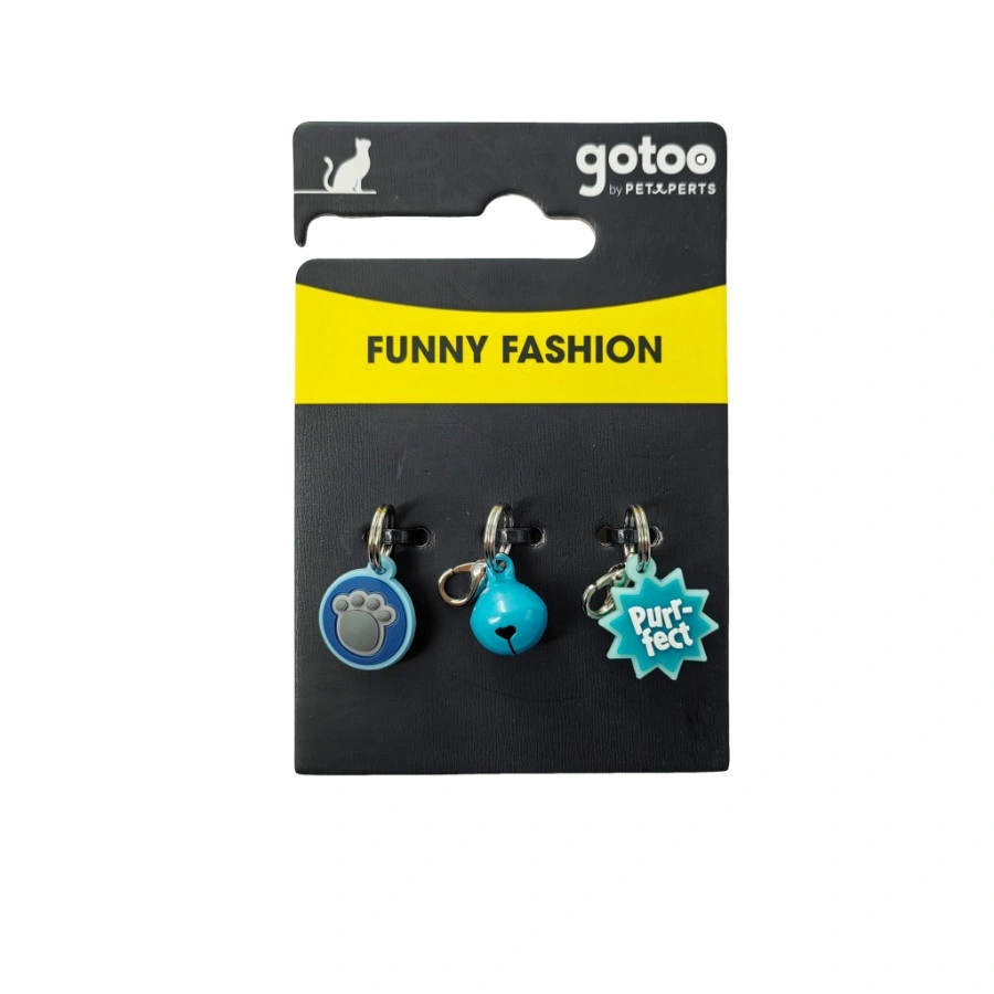 Gotoo! Set de Chapas Funny Fashhion Fashion Para Gato, , large image number null