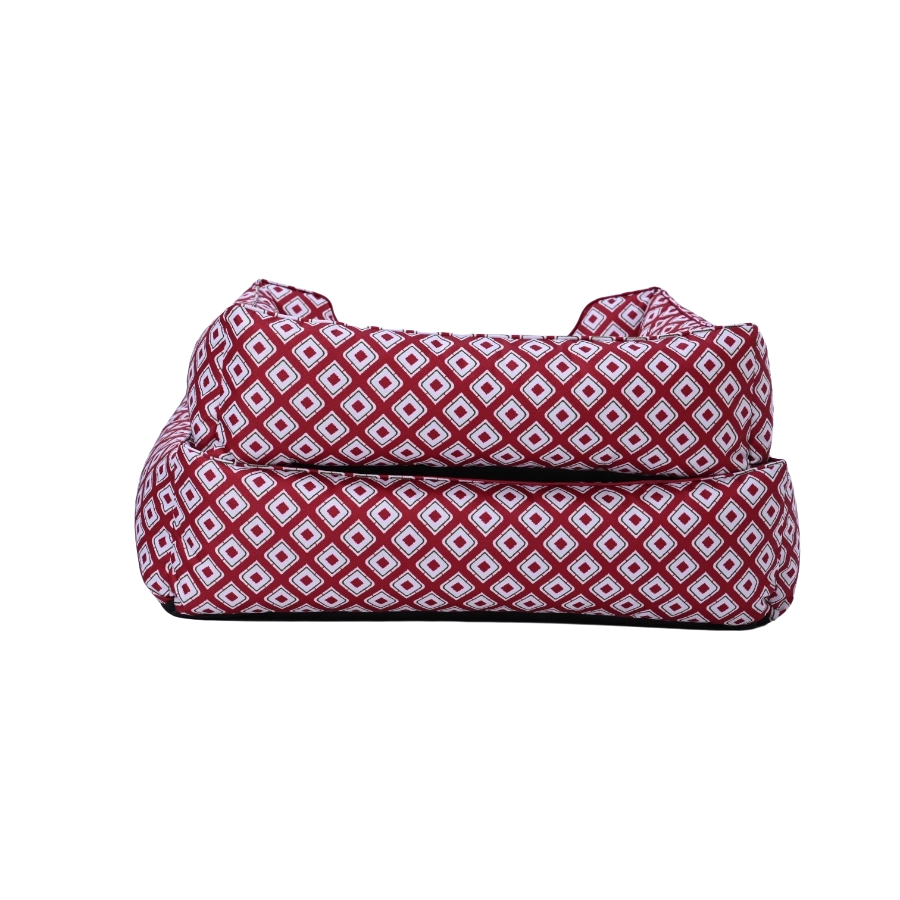 Leeby Dog Premium Teflon Bed Red, , large image number null
