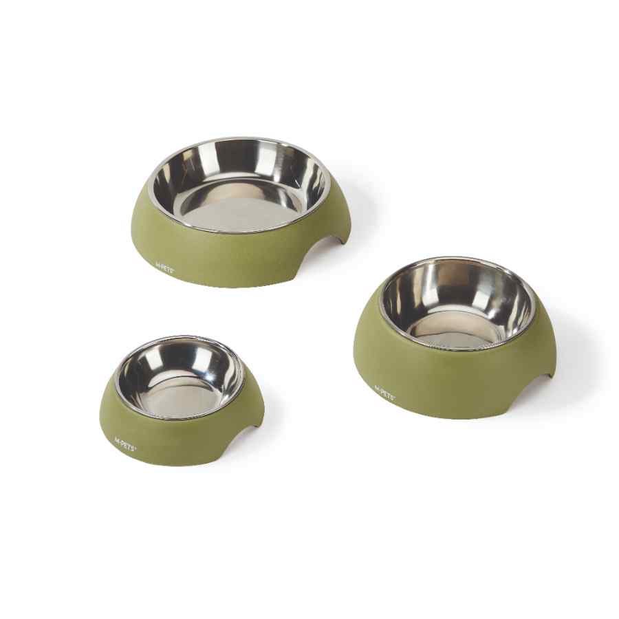 Mpets Eco Bowl Color Olivo, , large image number null