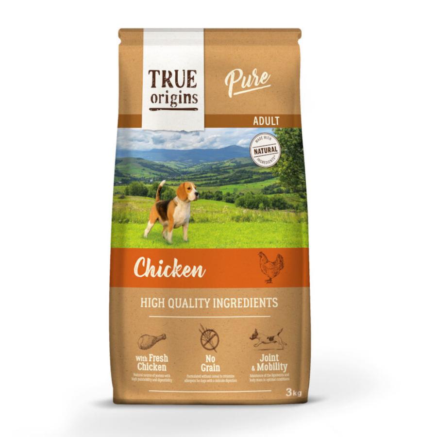 True Origins Pure Dog Adult Chicken Gf 12 Kg, , large image number null